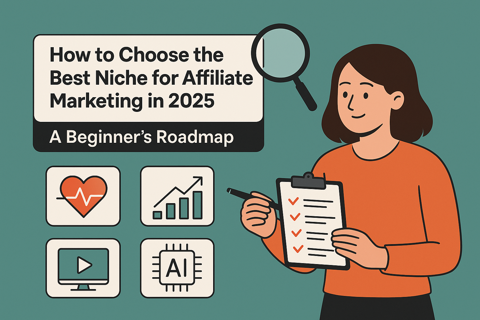 How to Choose the Best Niche for Affiliate Marketing in 2025: A Beginner’s Roadmap