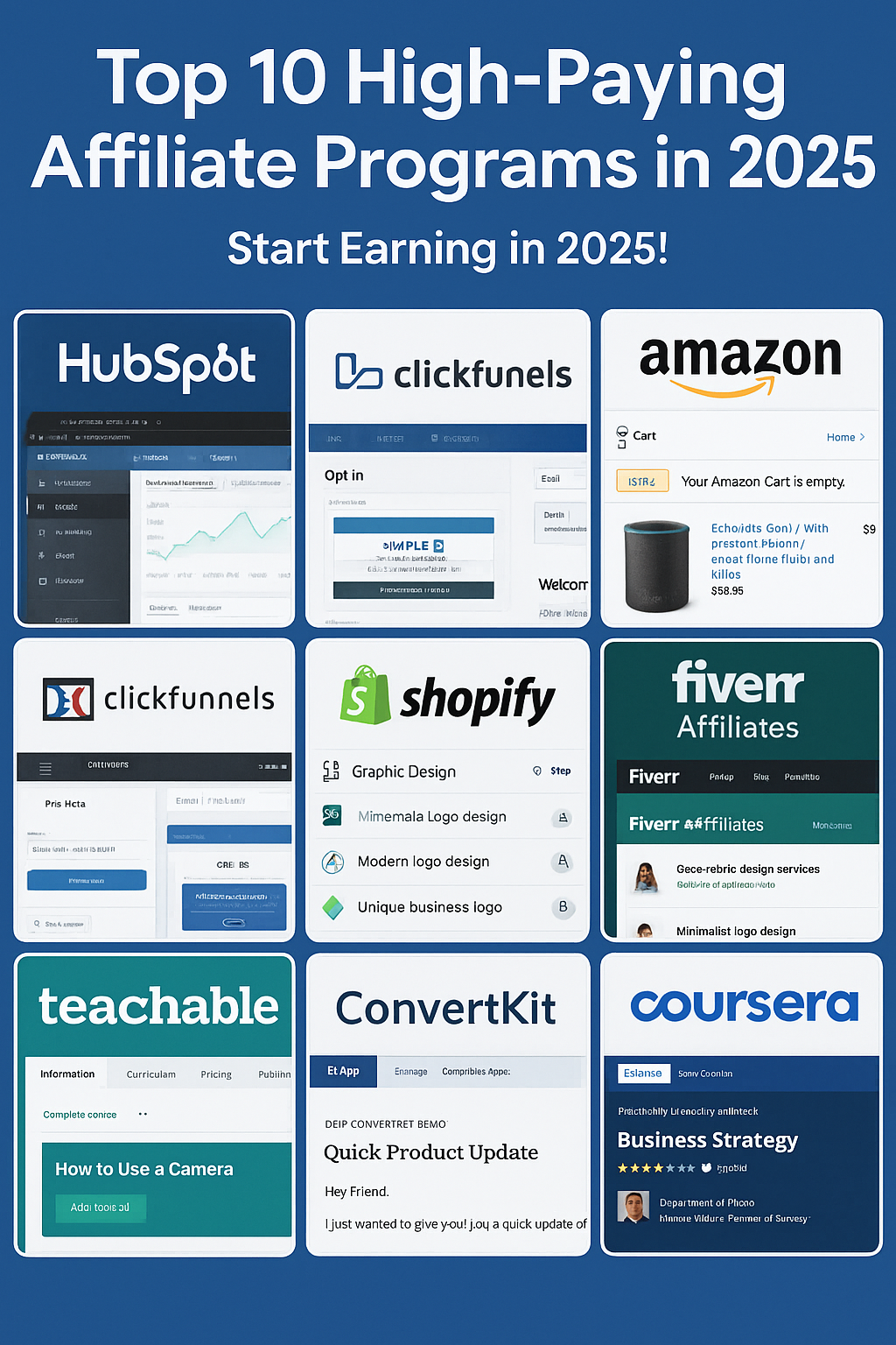 Top 10 High‑Paying Affiliate Programs in 2025: Earn More with Confidence